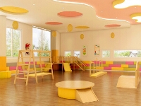 Indoor Wooden Play Sets for Early Childhood Educational Center 